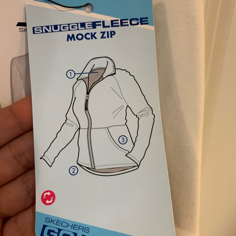Skechers Fleece Zipper Sweater - Picture 4 of 6